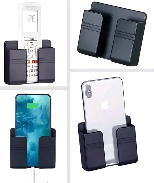 (Pack of 4) Self adhesive Wall Mount Phone Holder