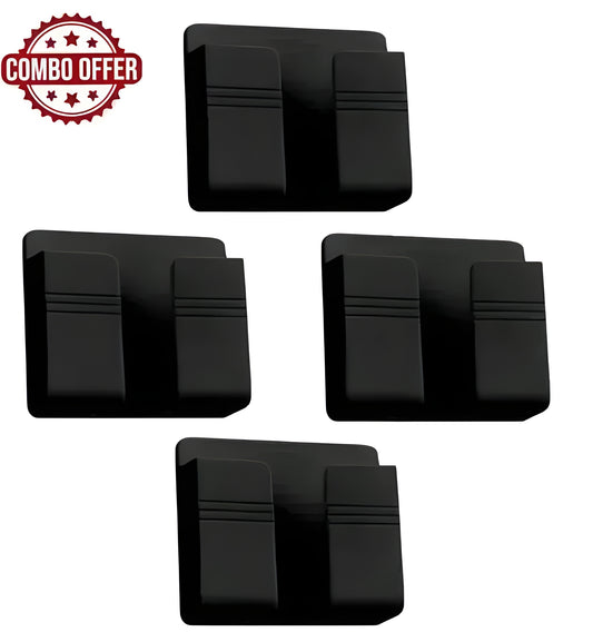 (Pack of 4) Self adhesive Wall Mount Phone Holder